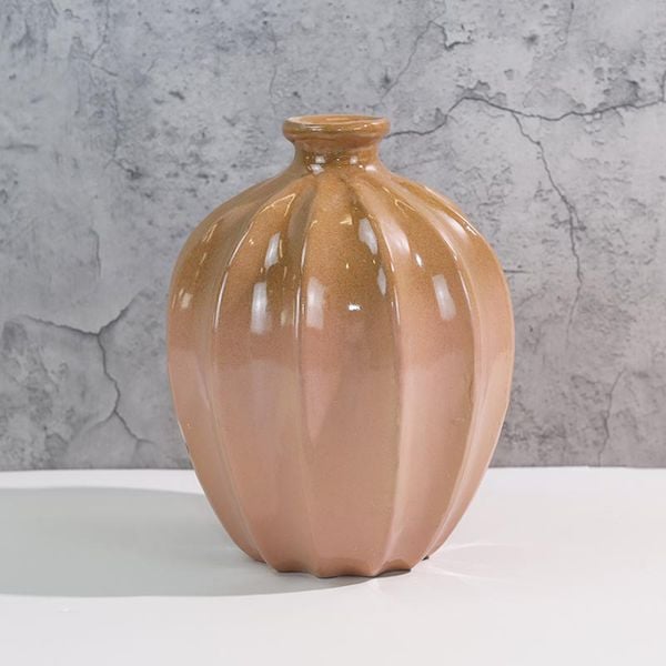 Ceramic Pumpkin-Shaped Vase AUD072 - 1