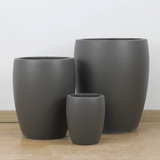  Classic Black Fibercement Planter | AUFC031 