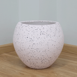  White Terrazzo Fibercement Planter | AUFC036 