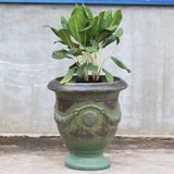 Classic Blue Ceramic Urn Planter | AUP044 