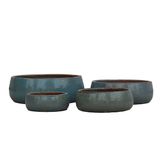  Classic Round Glazed Ceramic Planter | AUP001 