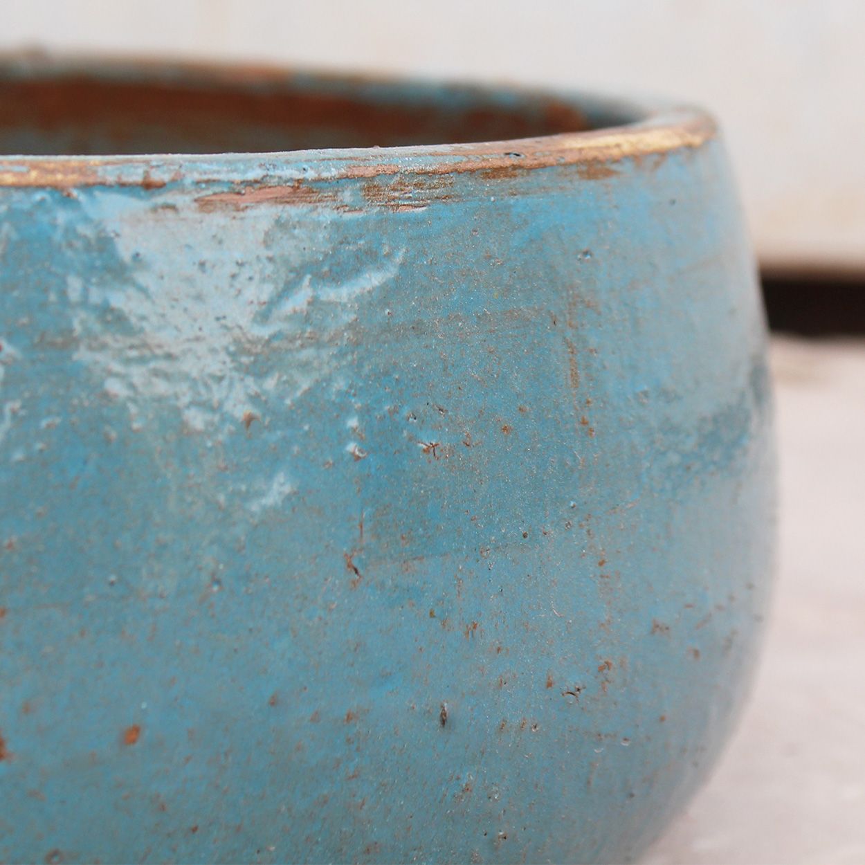  Classic Round Glazed Ceramic Planter | AUP001 