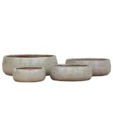  Classic Round Glazed Ceramic Planter | AUP001 