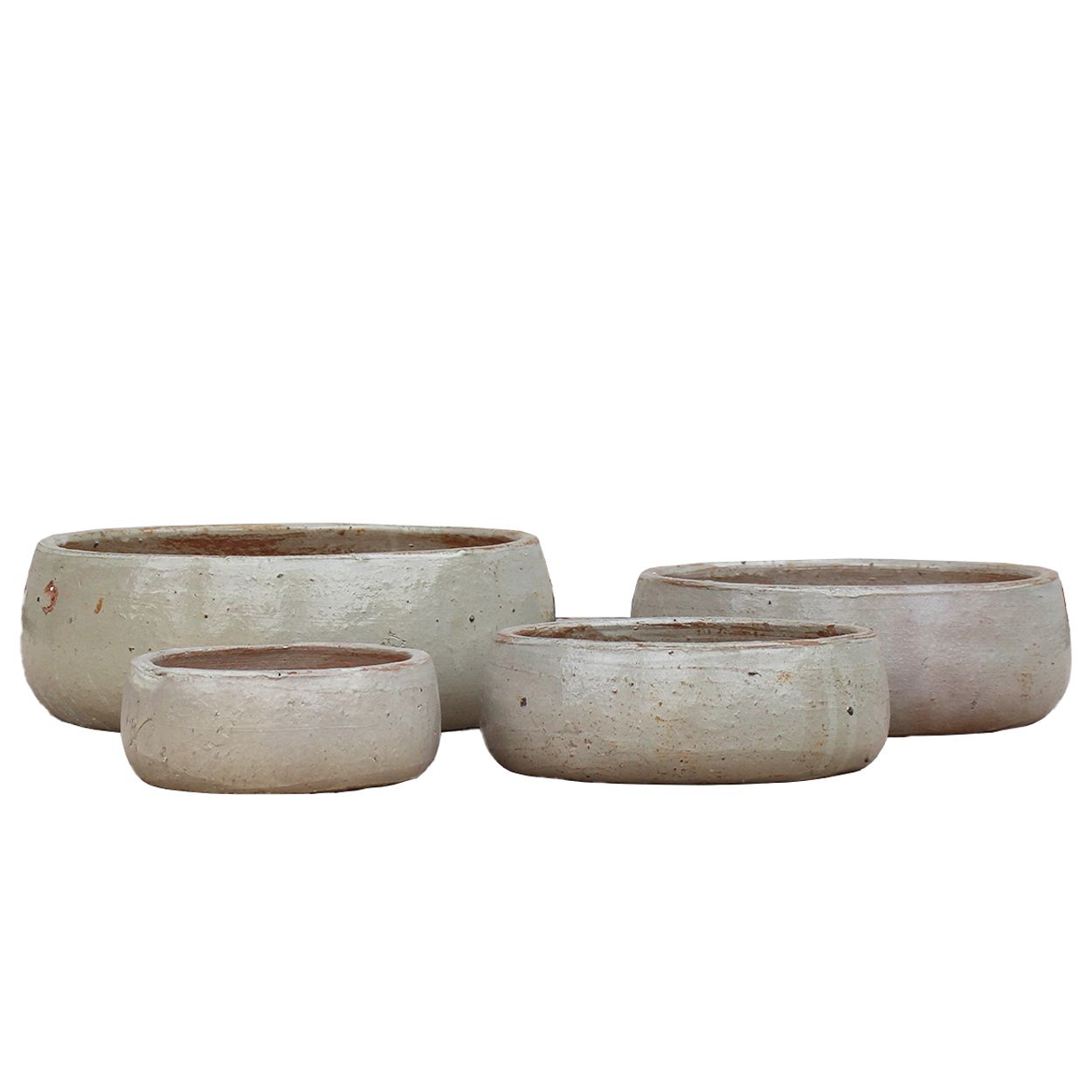  Classic Round Glazed Ceramic Planter | AUP001 