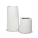  Decorative Vertical Striped Pots Planter | AUFS108 