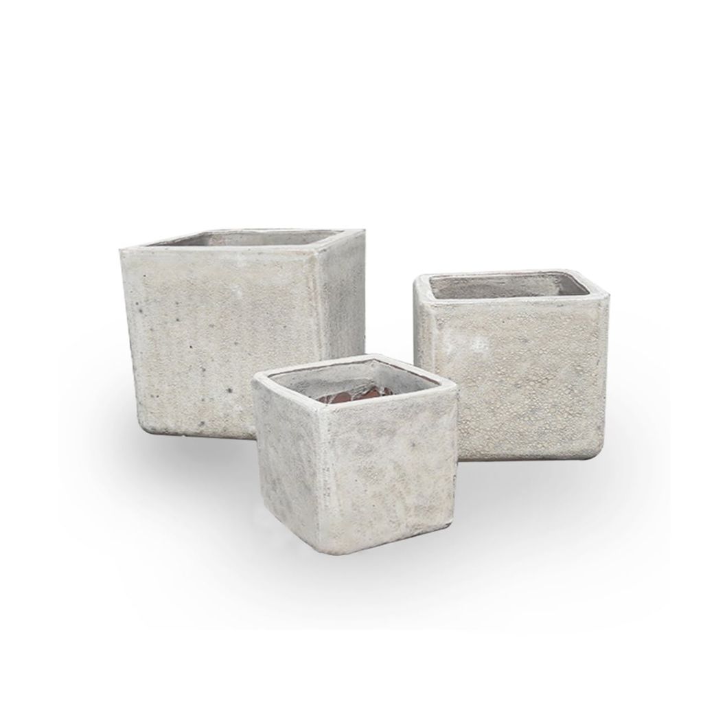  Elegant Ceramic Square Planter | AUV054 