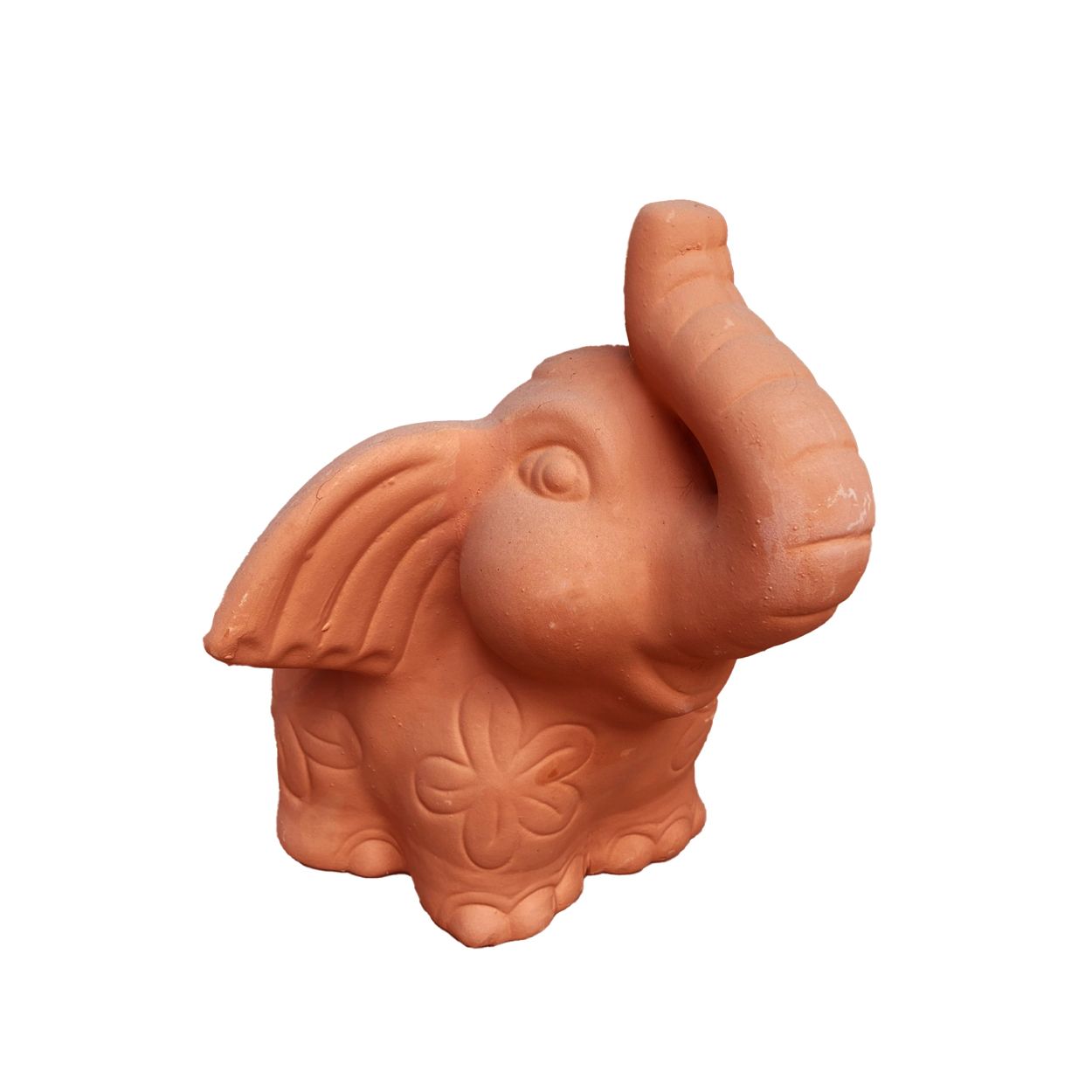  Elephant Terracotta Decorative Pot | AUT041 