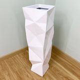  Geometric Faceted Fiberglass Planter | AUFS100 