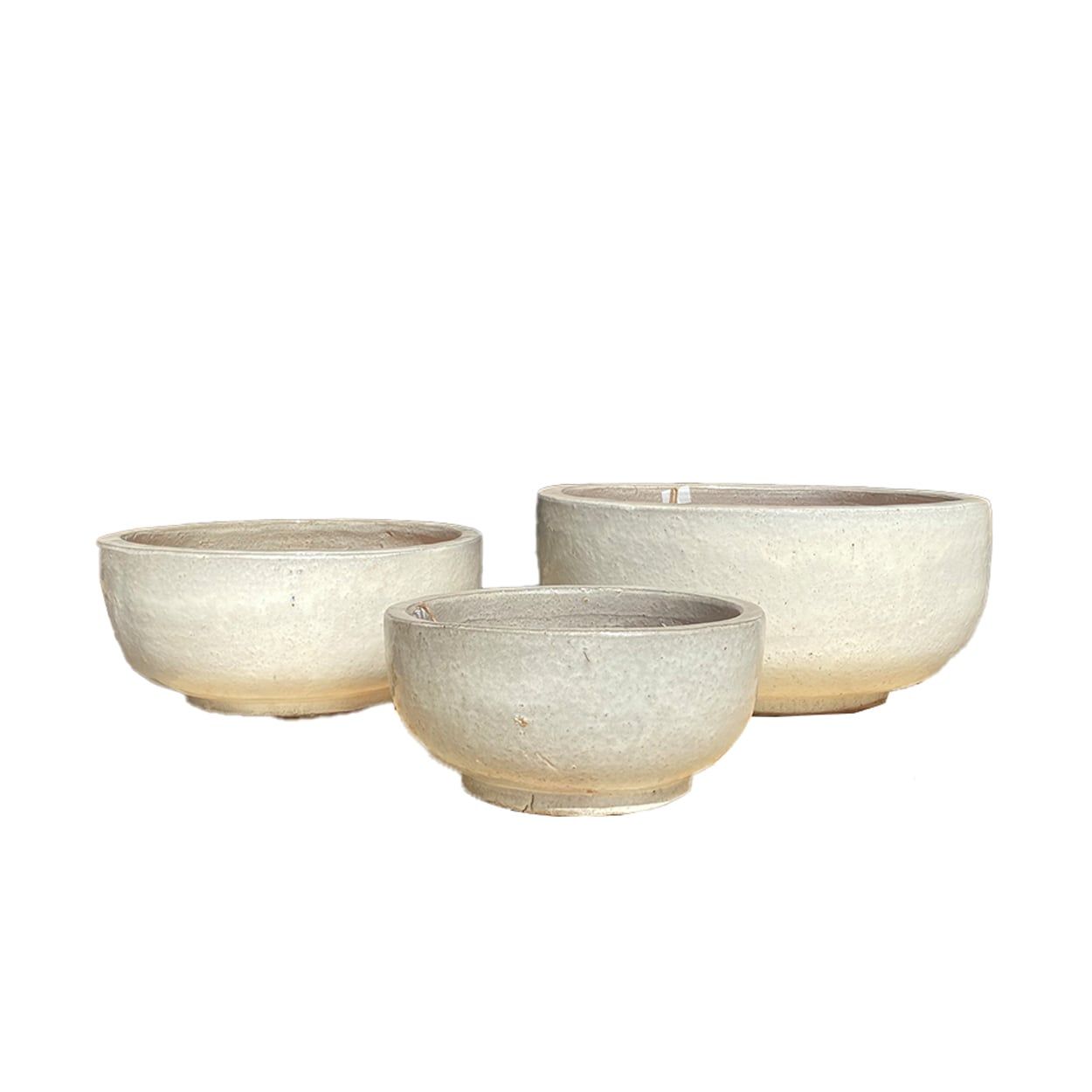  Glazed Ceramic Round Planter | AUV001 