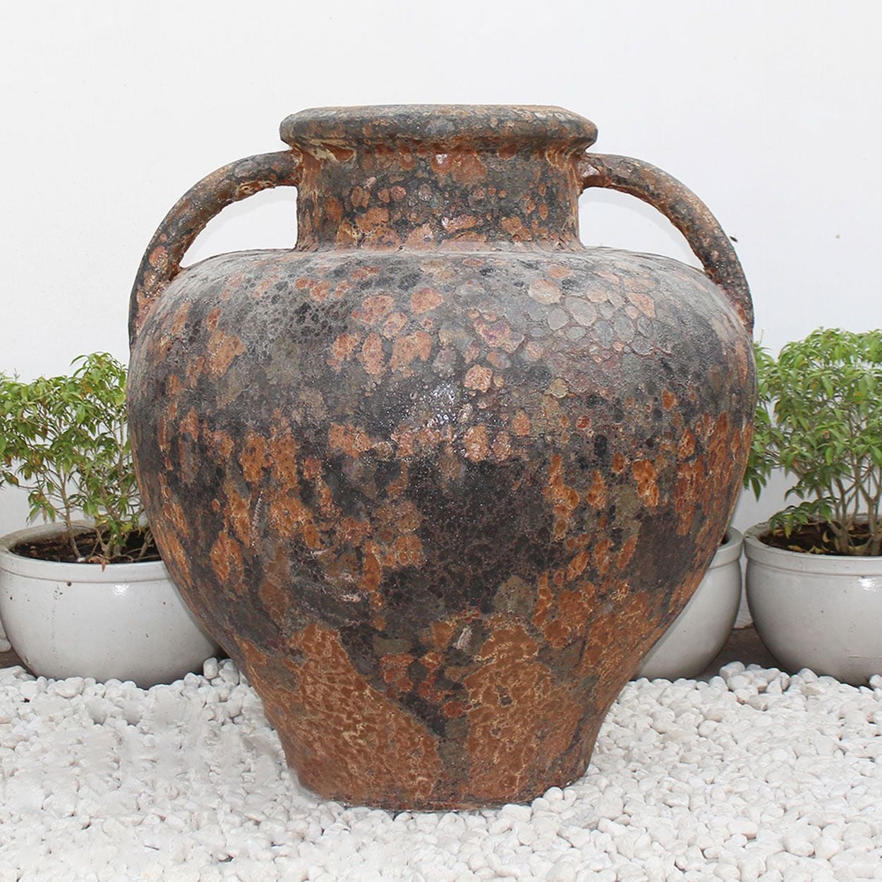  Heritage Clay Handled Planter | AUV045 
