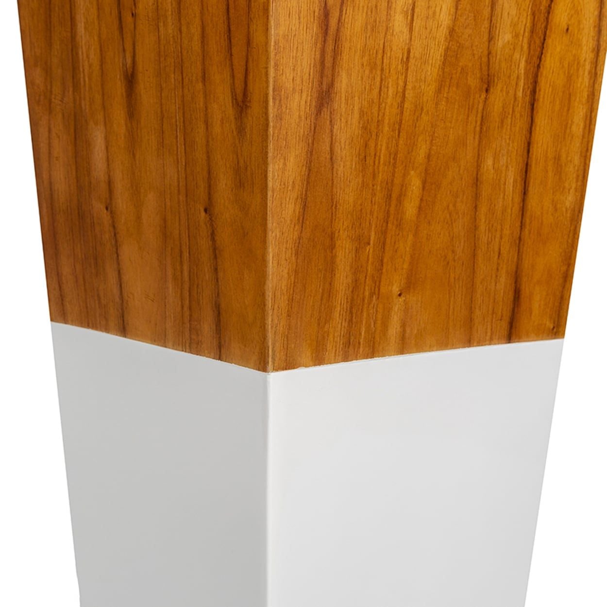  High Tapered Pots Planter With Wood Veneer Surface | AUFS053 