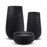  Jet Black Harmony Pots Planter | AUFS017 