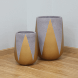  Large Drum Lightweight Concrete Planter | AUFC021 