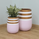  Large Drum Lightweight Fibercement Planter | AUFC020 