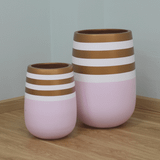  Large Drum Lightweight Fibercement Planter | AUFC020 