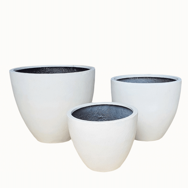 Large Round Egg Pots Planter AUFS006 - 1