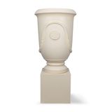  Large Tall Urn Pots Planter With Cube Base | AUFS119 