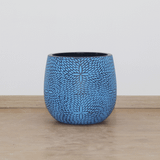  Leaf Texture Round Fibercement Planter | AUFC004 