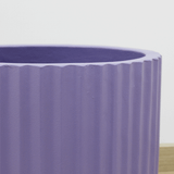  Low Cylinder Round Lightweight Concrete Planter | AUFC001 