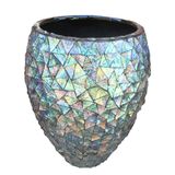  Lustrous Mother-of-Pearl Mosaic Planter | AUFS031 