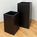  Matt Black Square Cylinder Pots Planter | AUFS055 