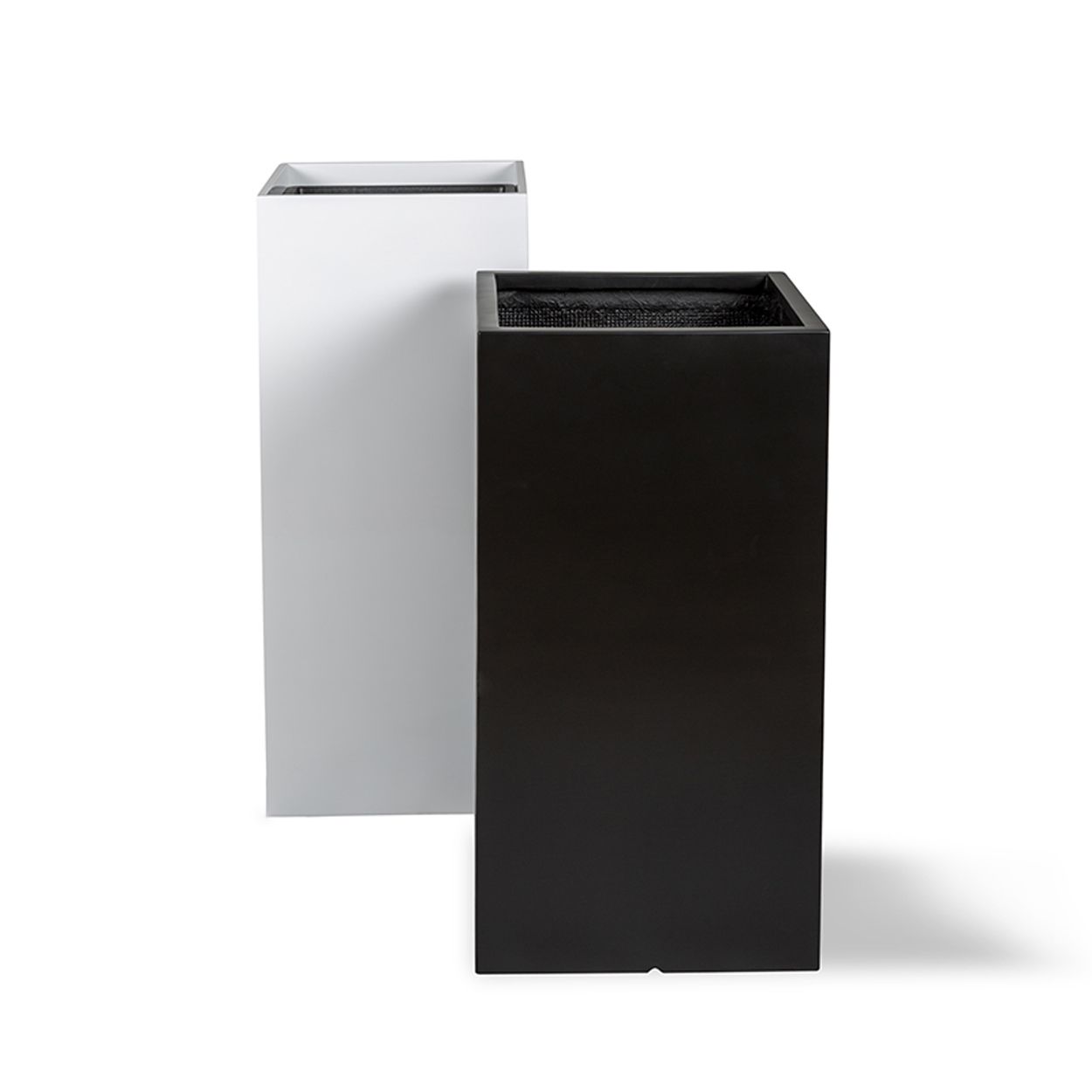  Matt Black Square Cylinder Pots Planter | AUFS055 
