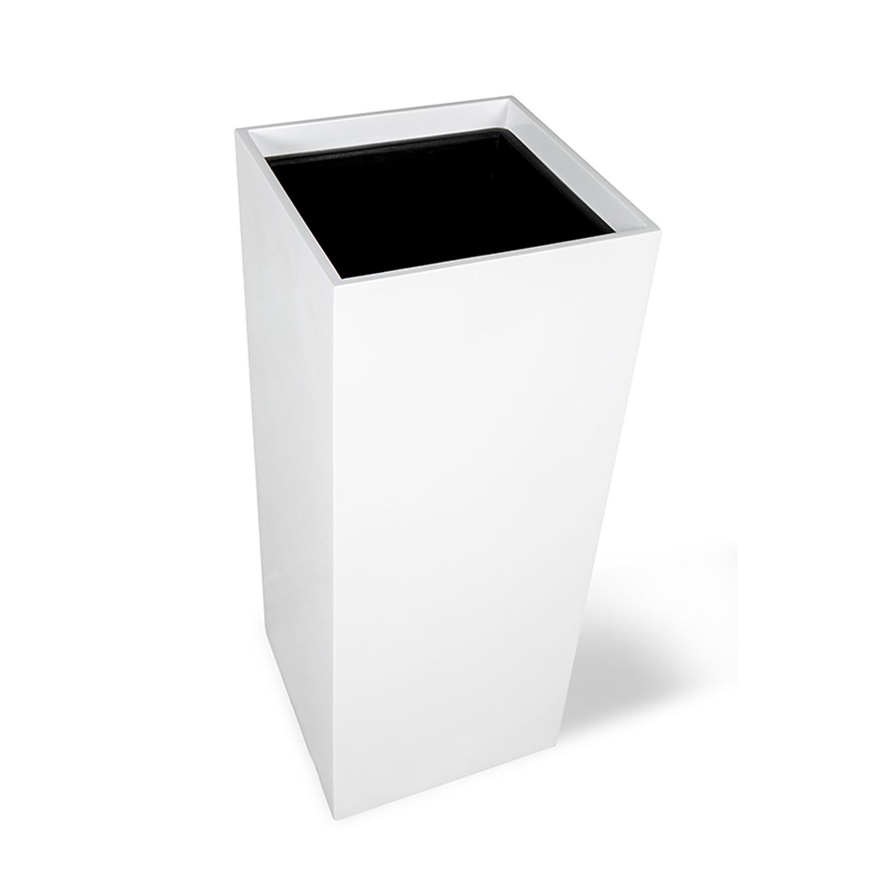  Matt Black Square Cylinder Pots Planter | AUFS055 