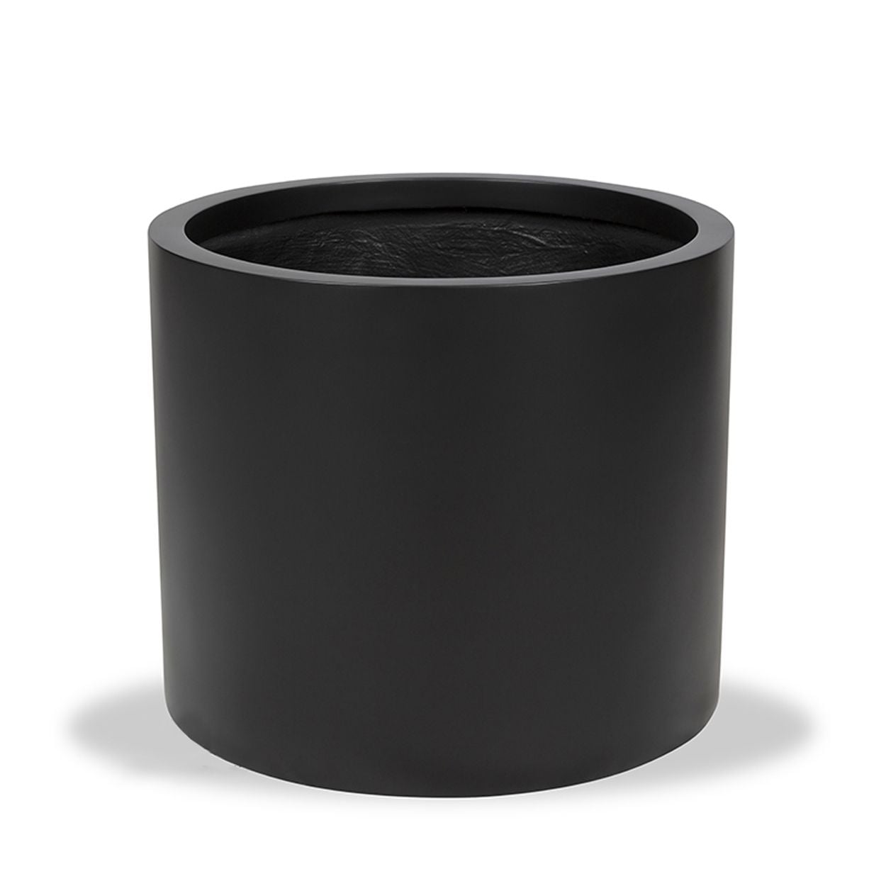  Matte Black Fiberglass Planter | AUFS034 
