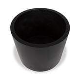  Matte Black Fiberglass Planter | AUFS034 