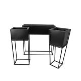  Modern Black Metal Planter | AUM016 