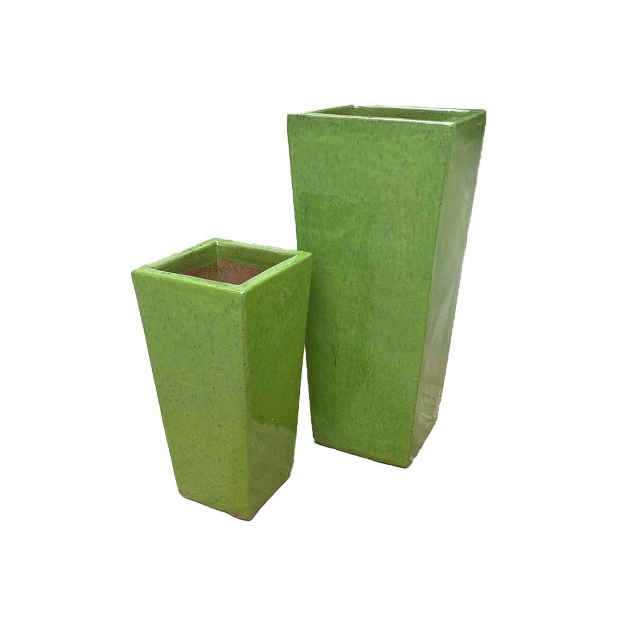  Modern Ceramic Square Planter | AUV052 