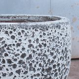  Modern Concrete Texture Round Planter | AUP060 