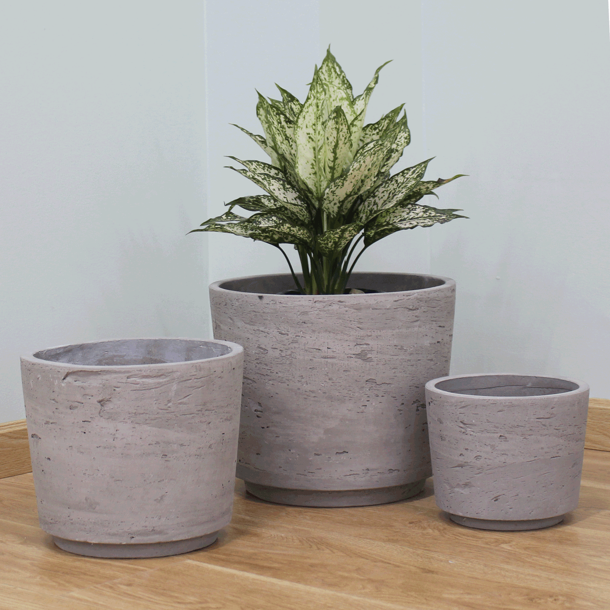  Natural Surface Lightweight Concrete Planter | AUFC040 