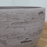  Natural Surface Round Lightweight Concrete Planter | AUFC045 