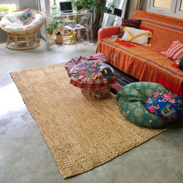 Natural Water Hyacinth Area Rug AUW028 - 1