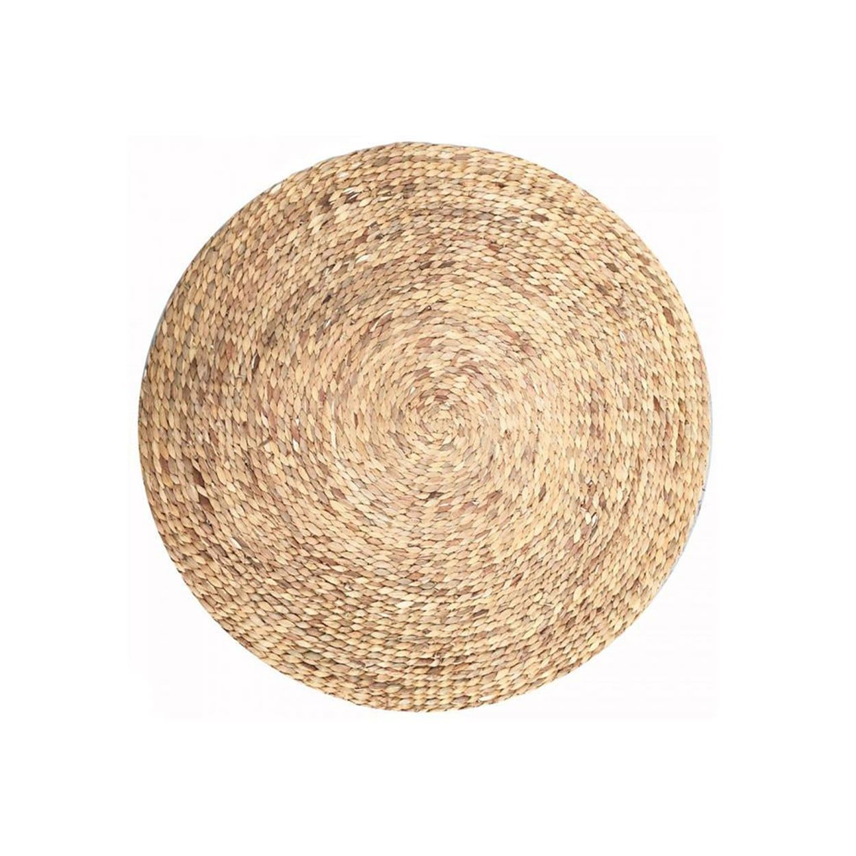  Natural Water Hyacinth Round Rug | AUW027 