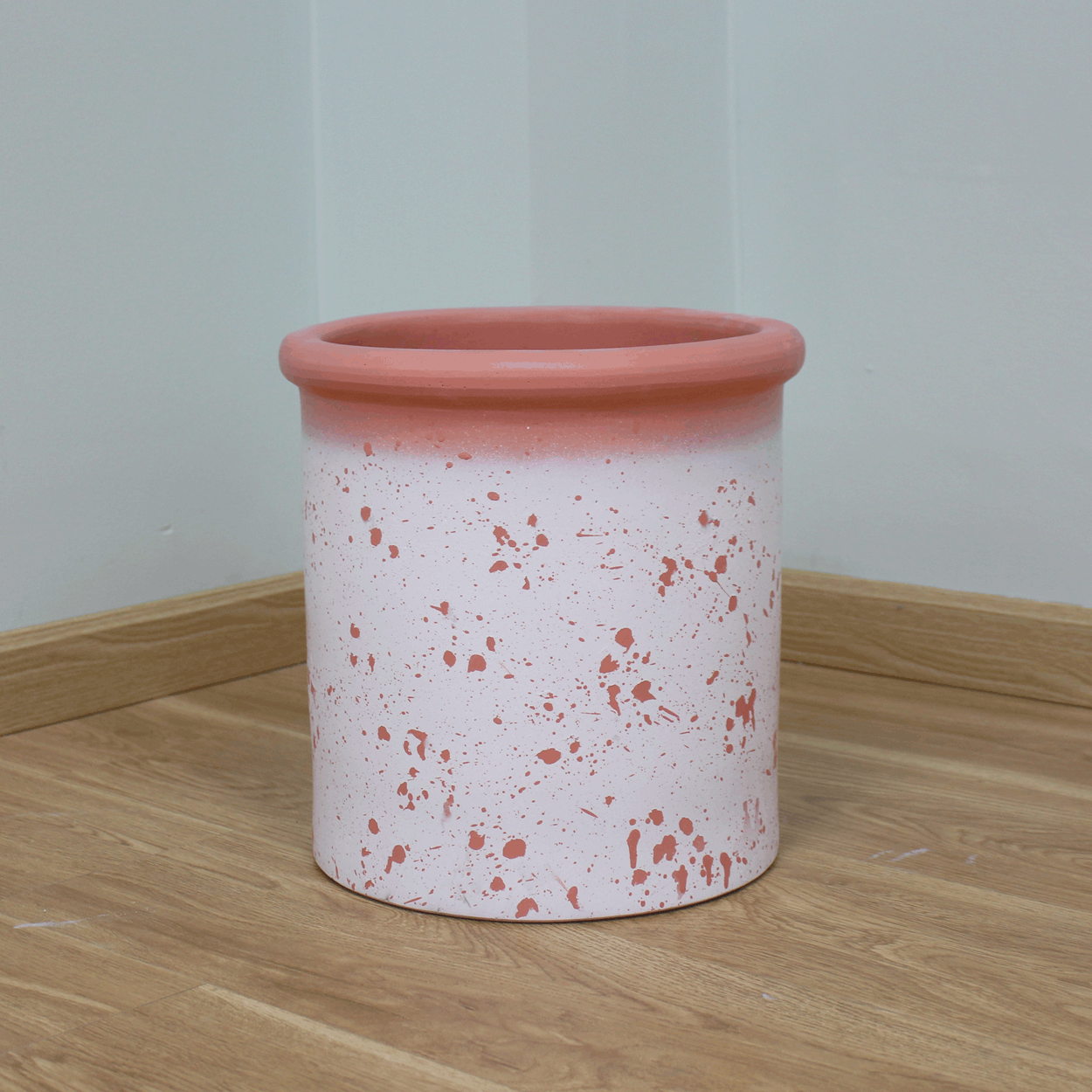  Petal Patterned Fibercement Planter | AUFC076 