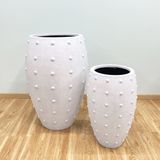  Polka Dot Elipse Pots Planter | AUFS124 