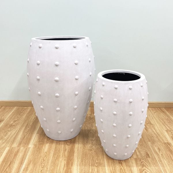 Polka Dot Elipse Pots Planter AUFS124 - 1