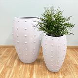  Polka Dot Elipse Pots Planter | AUFS124 