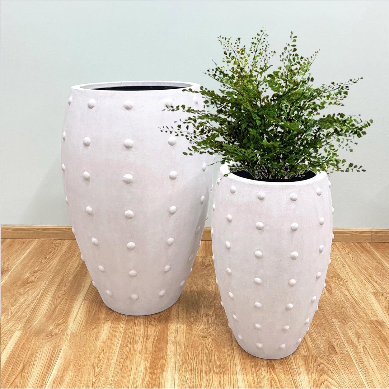  Polka Dot Elipse Pots Planter | AUFS124 