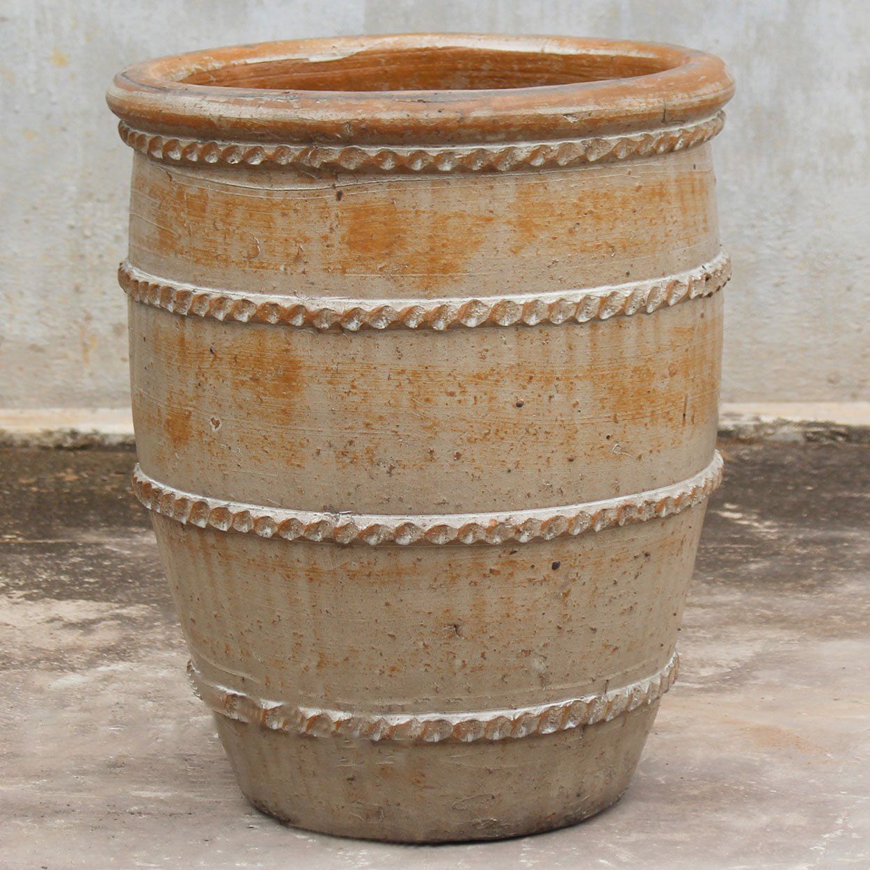  Ribbed Ceramic Planter | AUP030 