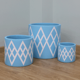  Round Cylinder Lightweight Concrete Planter | AUFC023 