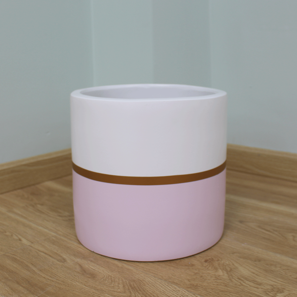  Round Cylinder Lightweight Concrete Planter | AUFC023 
