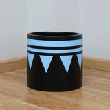  Round Cylinder Lightweight Concrete Planter | AUFC023 