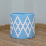  Round Cylinder Lightweight Concrete Planter | AUFC023 