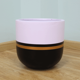  Round Egg Painted Fibercement Planter | AUFC018 