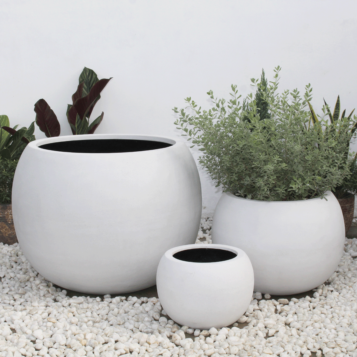 Round Egg Pots Planter | AUFS009 
