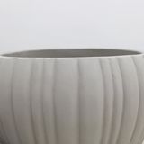  Round Ribbed Fibercement Planter | AUFC006 