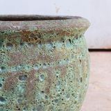  Rustic Glazed Ceramic Planter | AUP027 